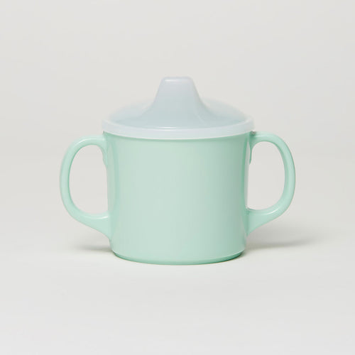 Baby Barel Mint Melamine Sippy Cup with Lid