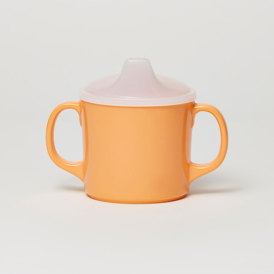 Baby Barel Apricot Melamine Sippy Cup with Lid