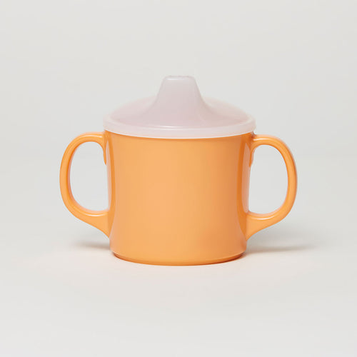 Baby Barel Apricot Melamine Sippy Cup with Lid