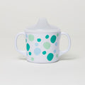 Baby Barel Green Polka Dot Melamine Sippy Cup with Lid
