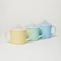 Baby Barel Melamine Sippy Cups with Lid ‘Beach’ (Set of 3)