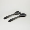Barel Deluxe Black Melamine Salad Servers