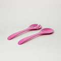 Barel Deluxe Magenta Melamine Salad Servers