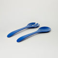 Barel Deluxe Royal Blue Melamine Salad Servers