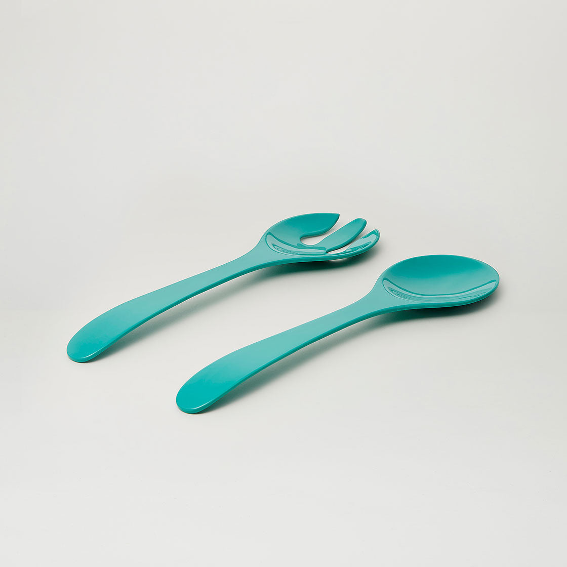 Barel Deluxe Green Melamine Salad Servers