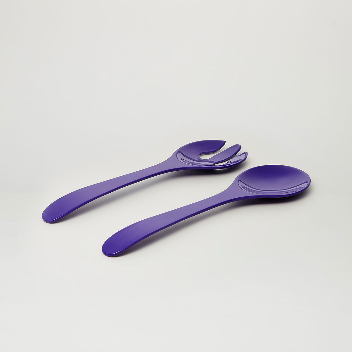 Barel Deluxe Violet Melamine Salad Servers