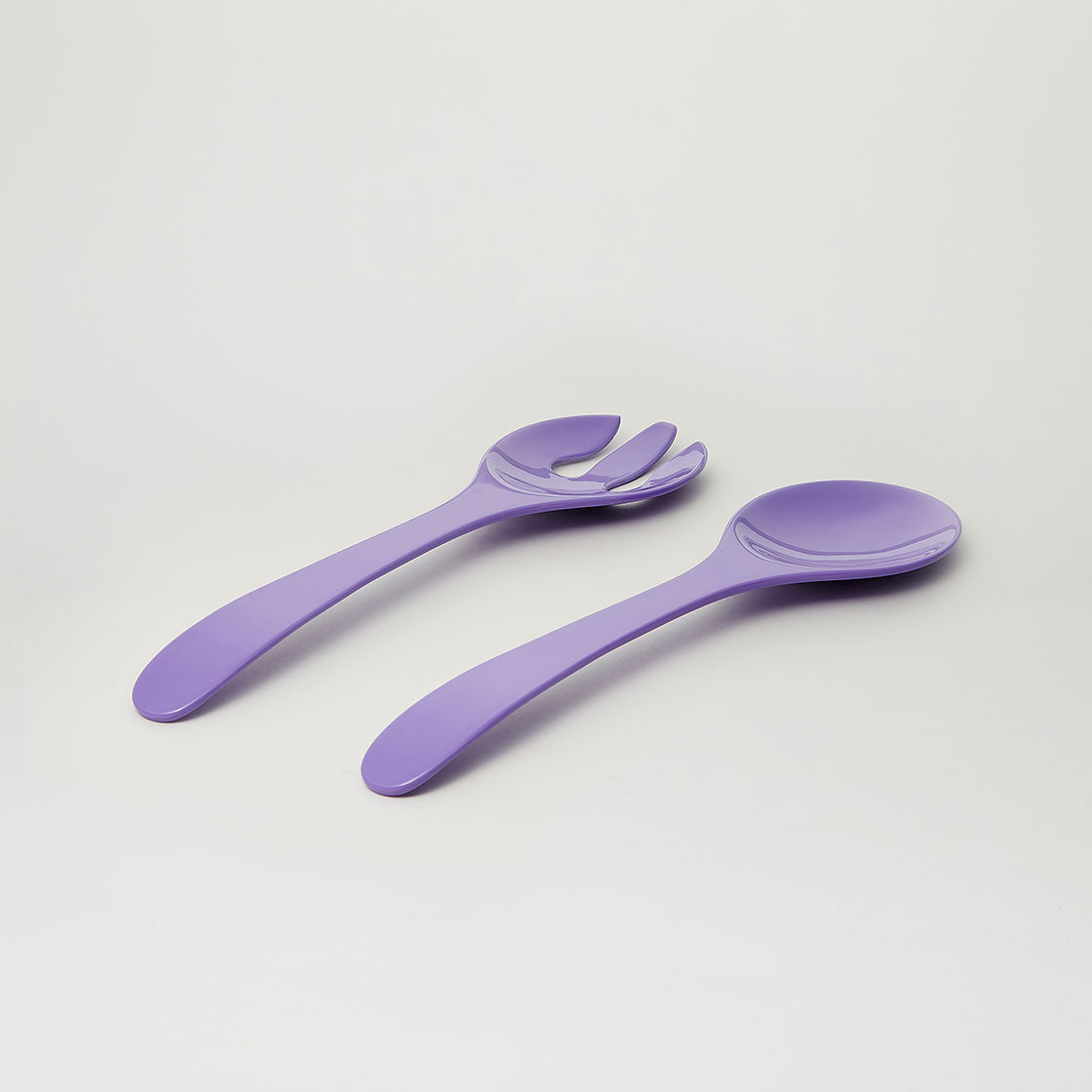 Barel Deluxe Lavender Melamine Salad Servers