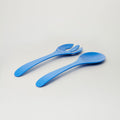 Barel Deluxe Cornflower Blue Melamine Salad Servers