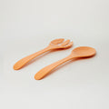 Barel Deluxe Apricot Melamine Salad Servers