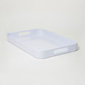 Barel Deluxe White Melamine Serving Tray 44cm