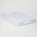 Barel Deluxe White Melamine Serving Tray 49cm