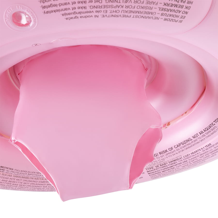 Swim Essentials Inflatable Baby Float - Cozy Heart, 0-1 yrs image 3