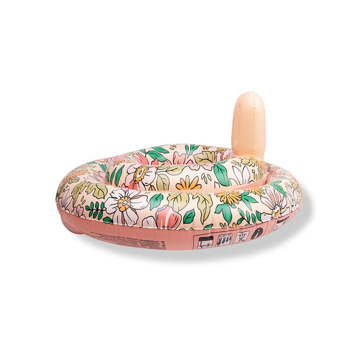 Swim Essentials Inflatable Baby Swimseat - Blossom, 0-1 yrs image 5