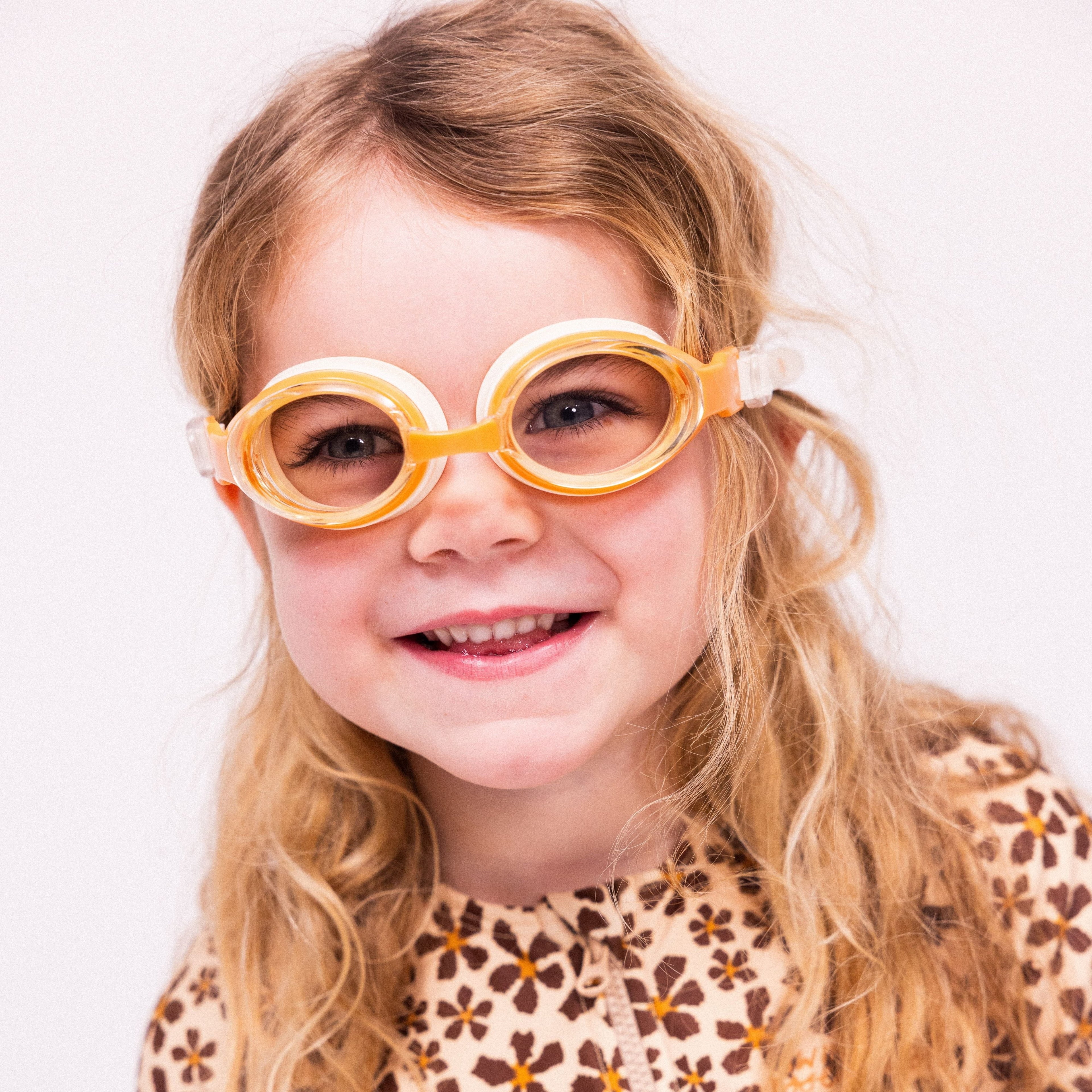 Swim Essentials Goggles - Beige Leopard image 2