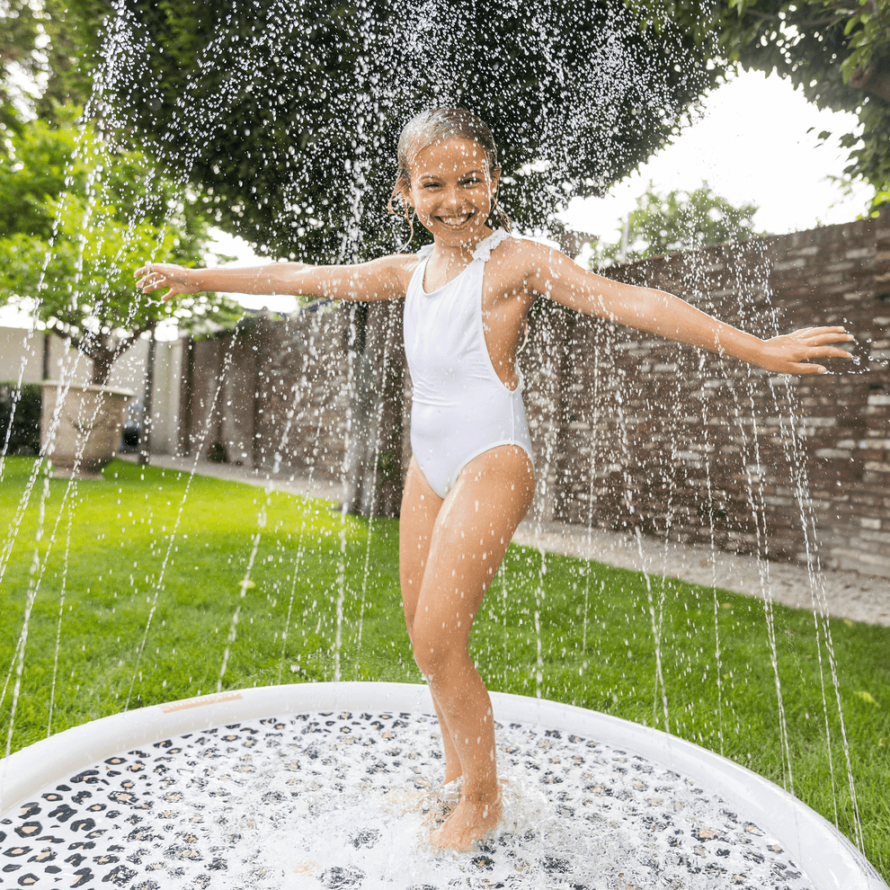 Swim Essentials Sprinkler Mat - Leopard, 150 cm image 5