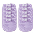 Velcro Bib Pack of 10 - Purple