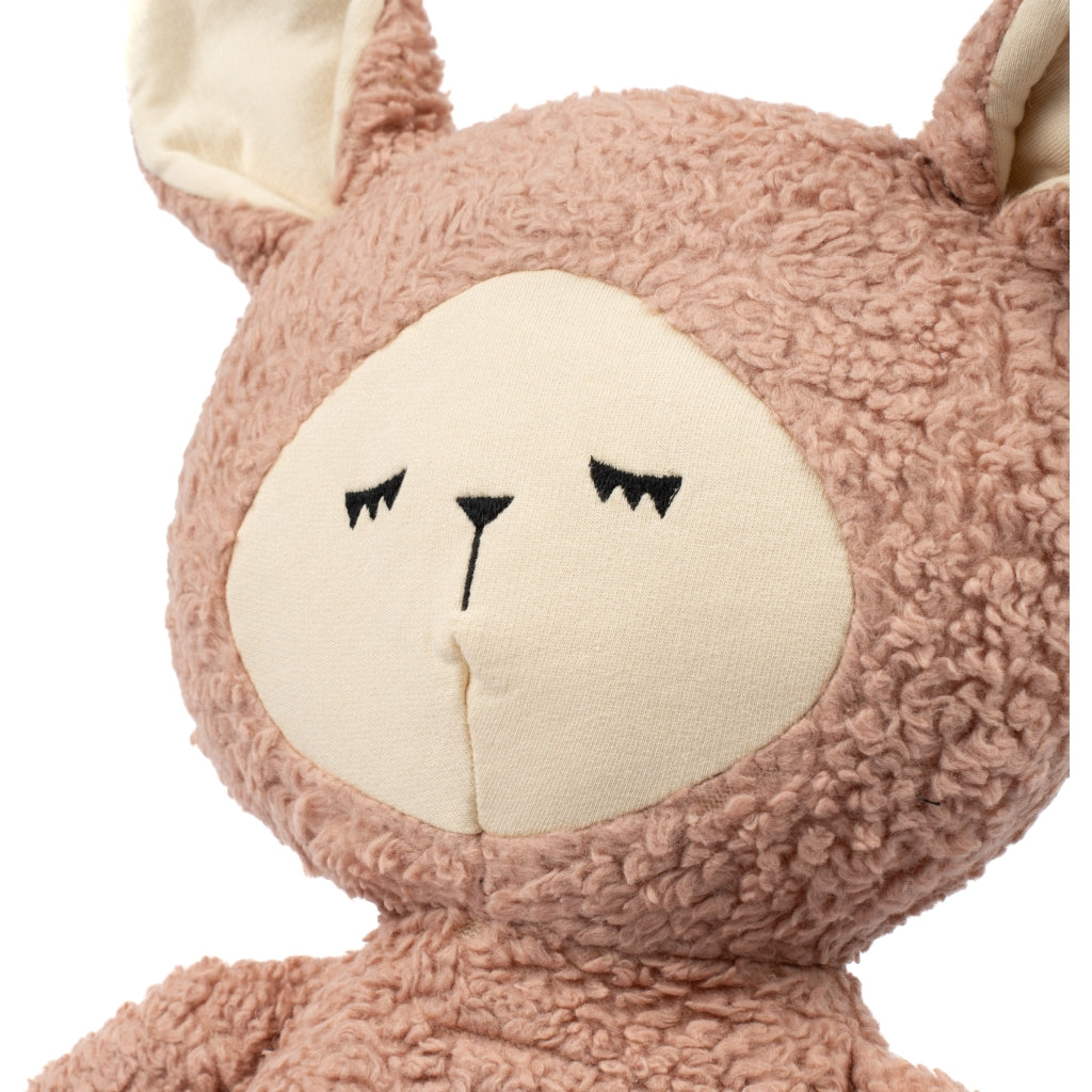Fabelab - Weighted Big Buddy - Bunny, Dusty Rose, 44 cm image 2
