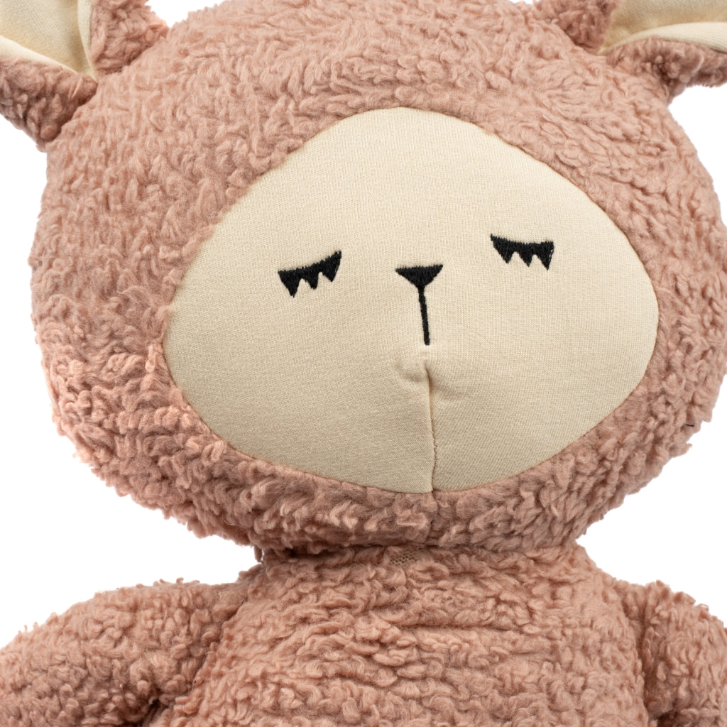Fabelab - Weighted Big Buddy - Bunny, Dusty Rose, 44 cm image 6