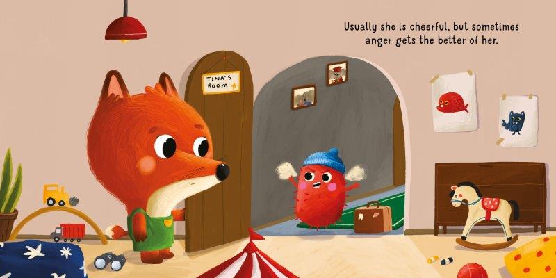 Sassi Board Book - Emotions - Feeling Angry image 3