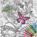 ColourAway Colouring In Poster Kit - In a Native Garden