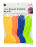 Mini Dough Cutters - Pack of 12