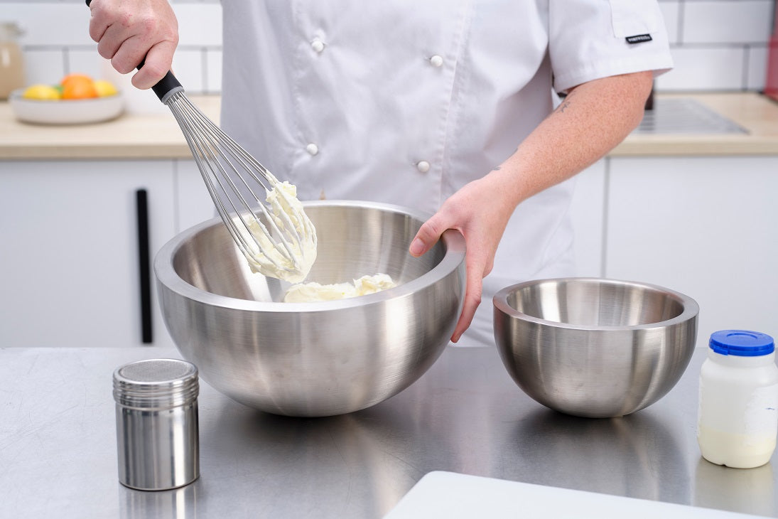 Chef Inox Double Wall Bowl Stainless Steel 3.5L