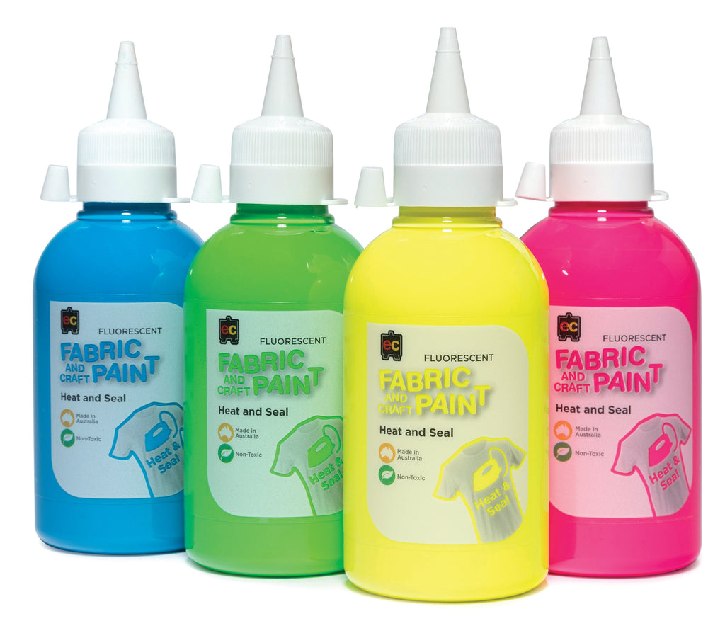 EC Fabric Paint Fluorescent Bottles