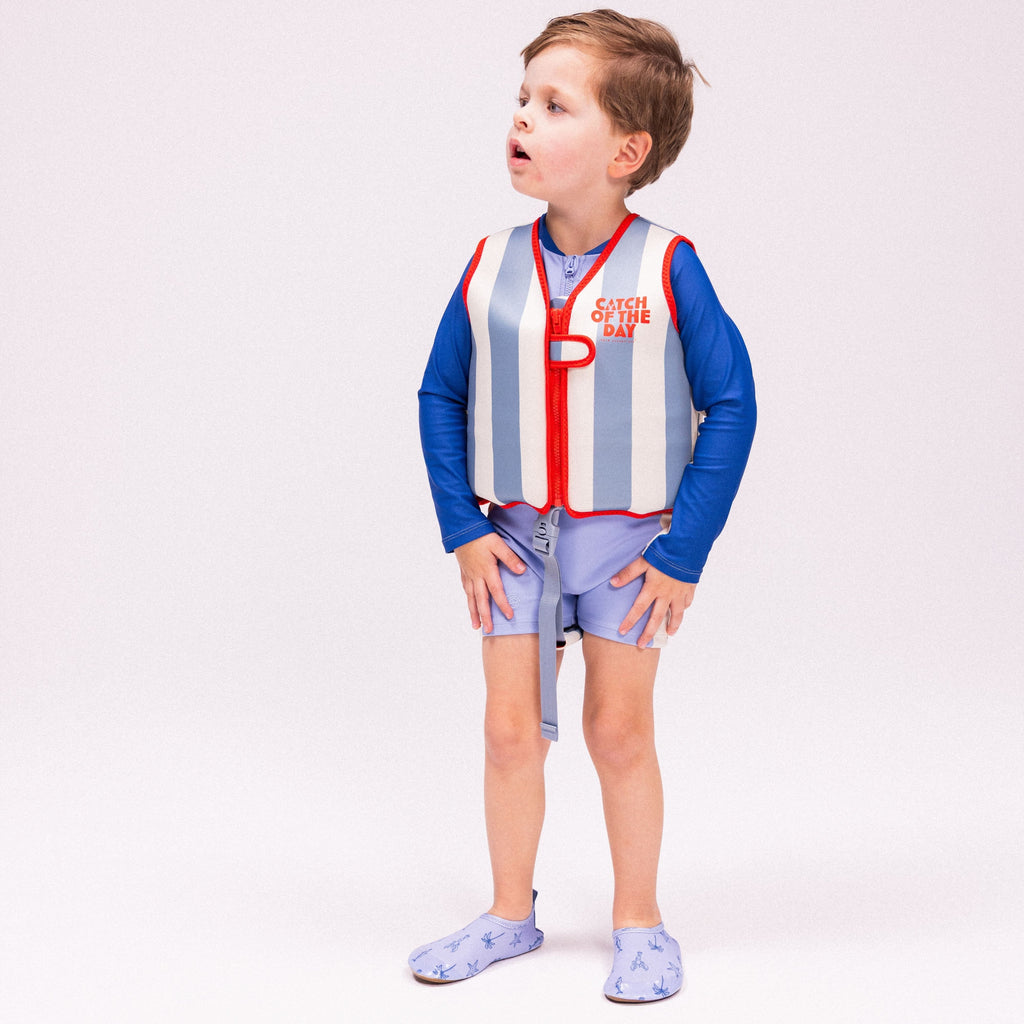 Swim Essentials Kids Swimming Vest - Catch Of The Day, 3-6 yrs image 2