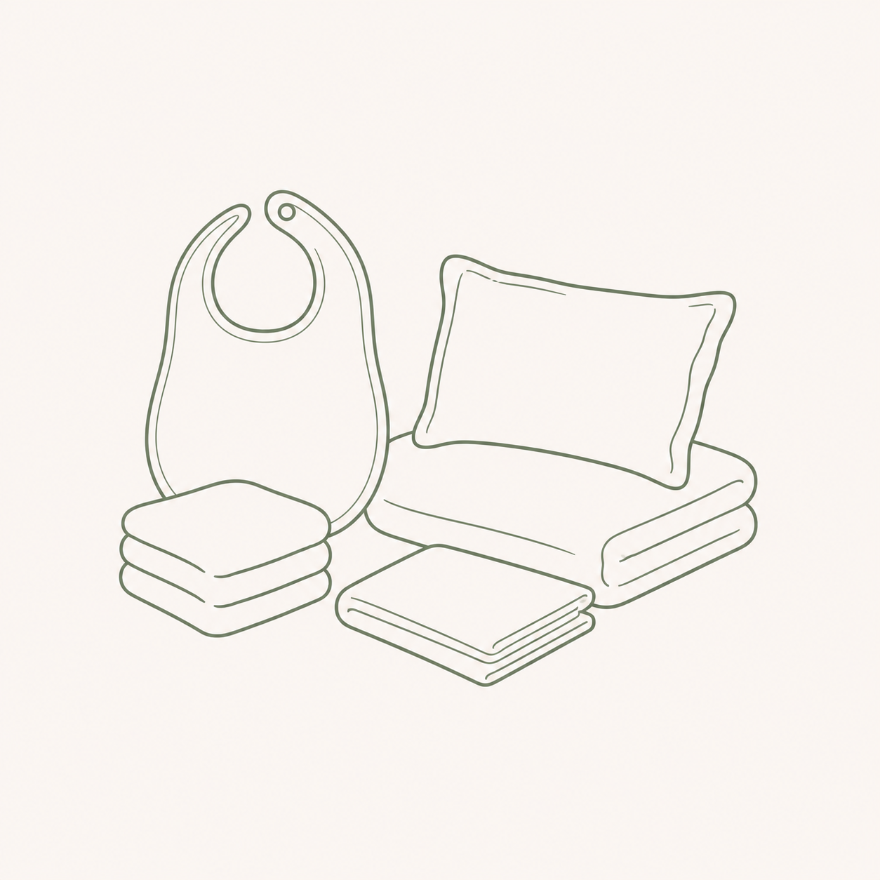 Bibs washers and bedding supplies