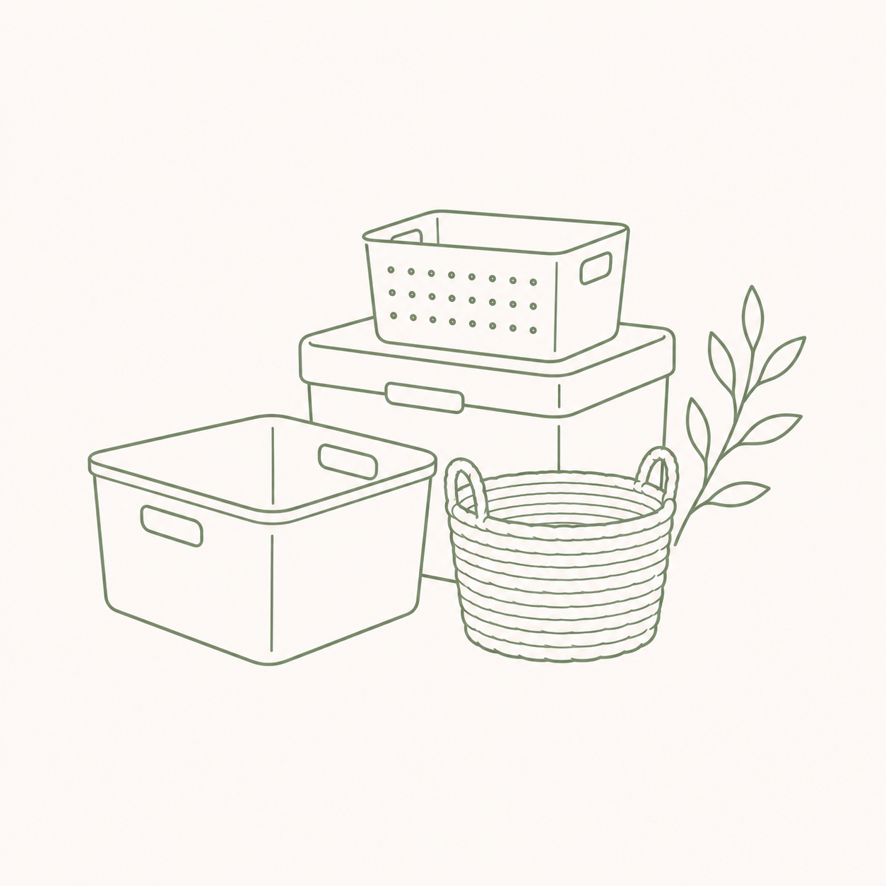 Storage and organisation supplies