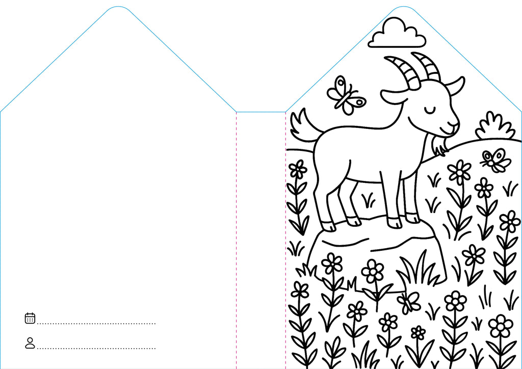 Sassi Colouring Book House - Farm image 5