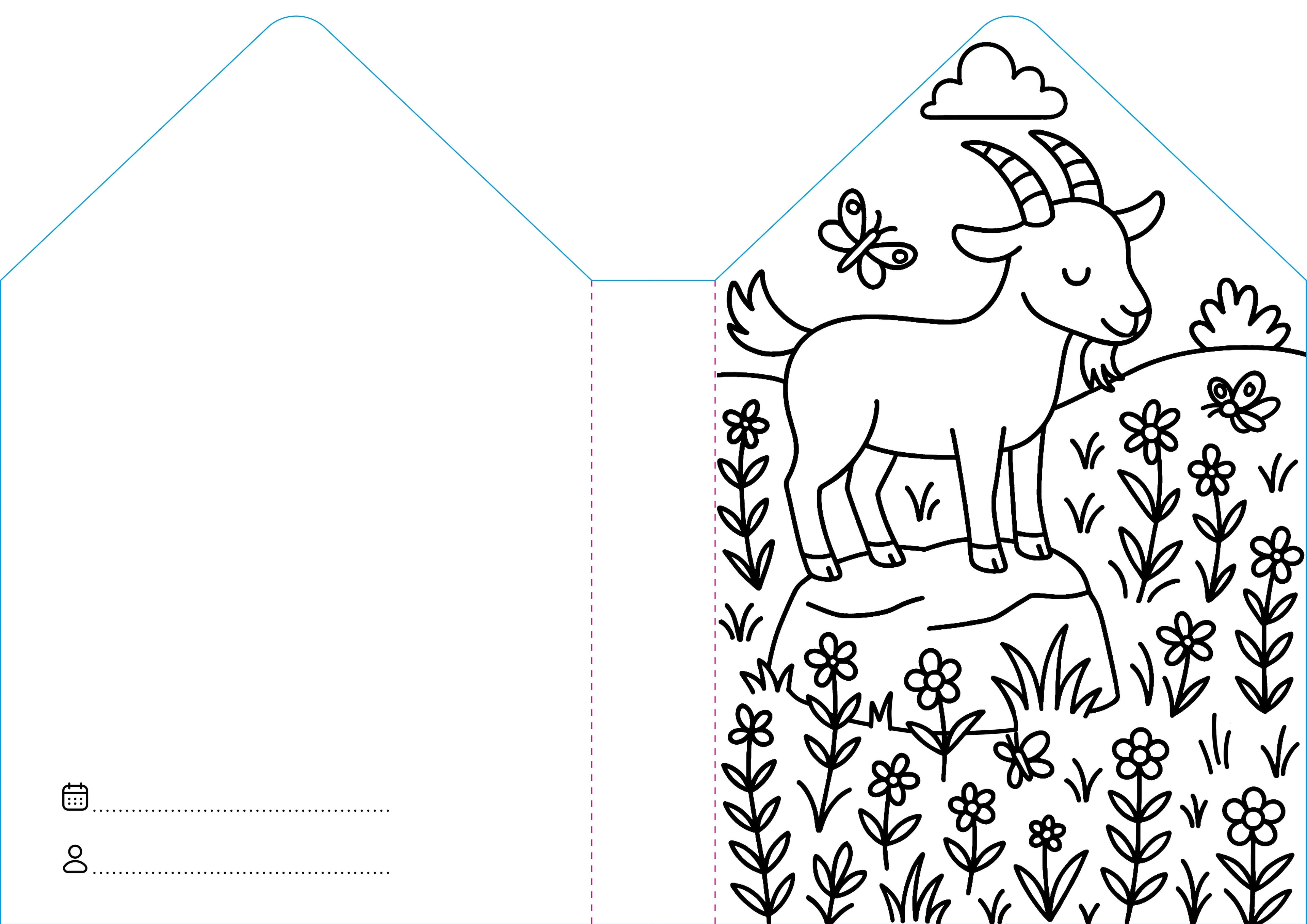 Sassi Colouring Book House - Farm image 5