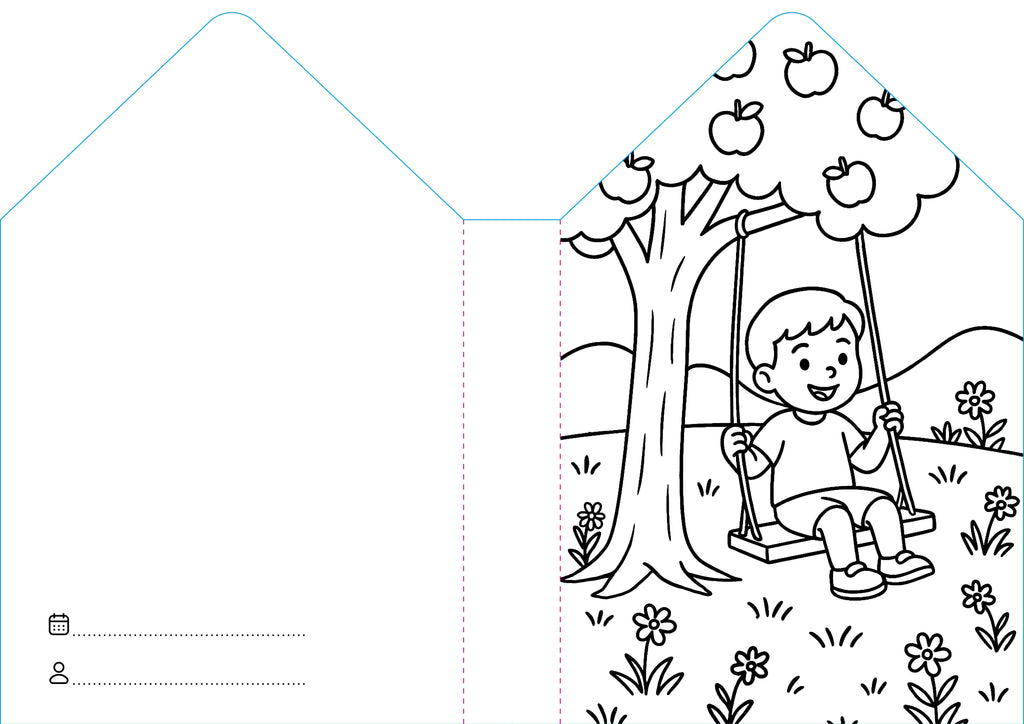 Sassi Colouring Book House - Farm image 6