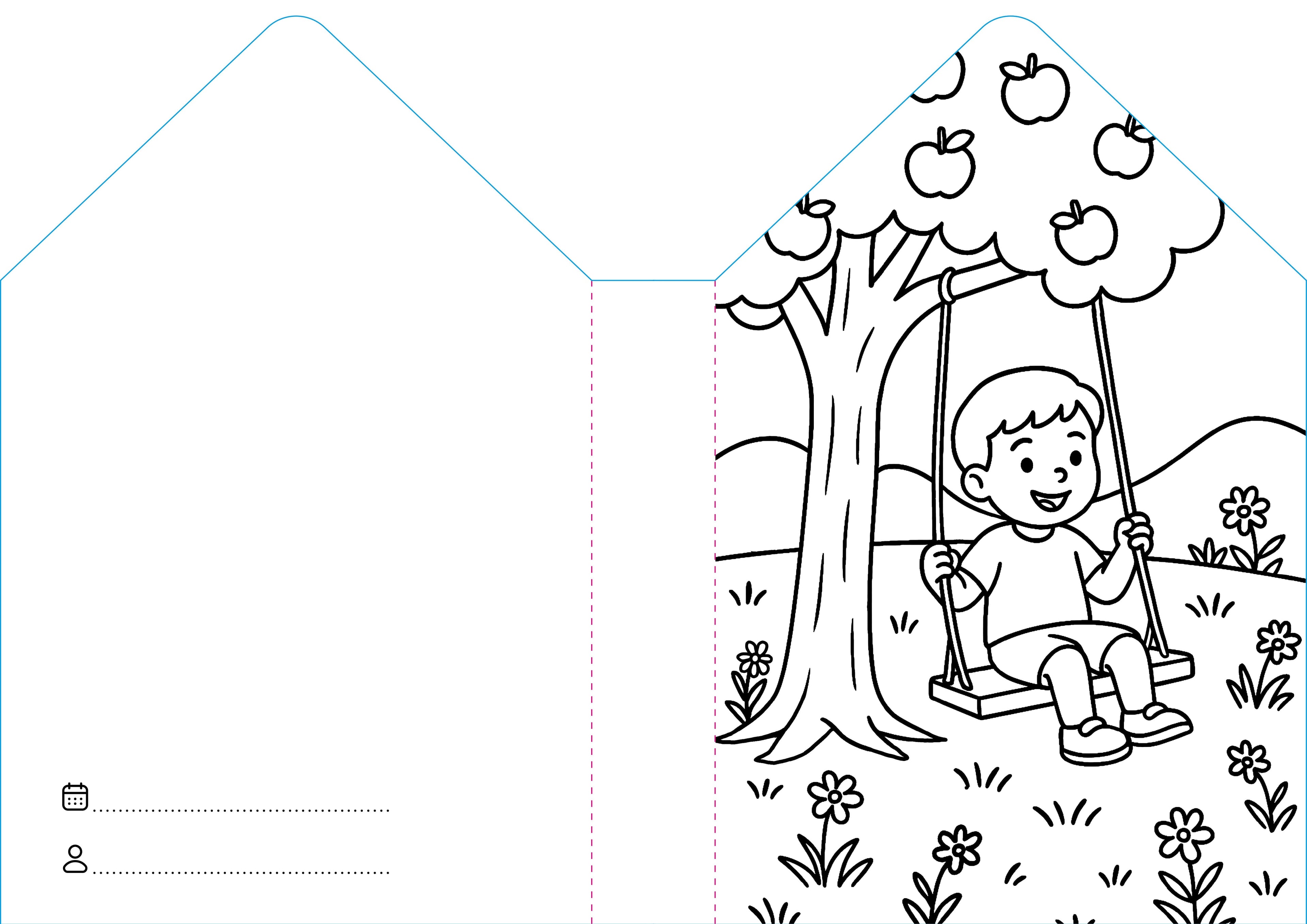 Sassi Colouring Book House - Farm image 6