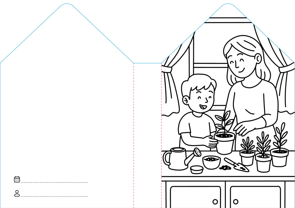Sassi Colouring Book House - Home image 2