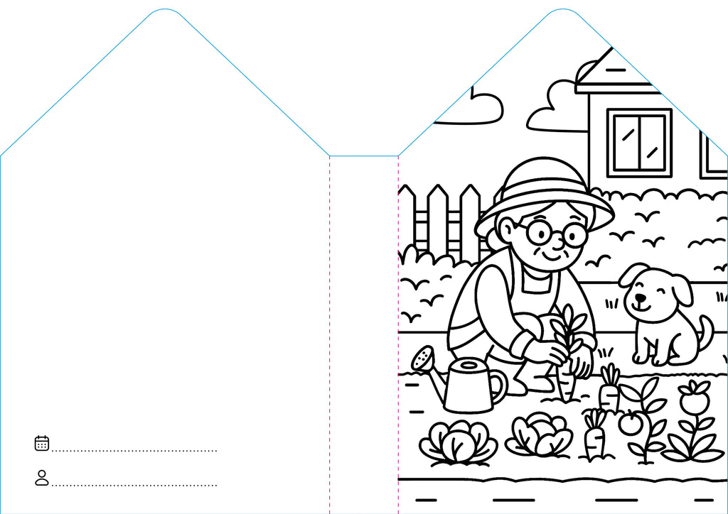 Sassi Colouring Book House - Home image 3
