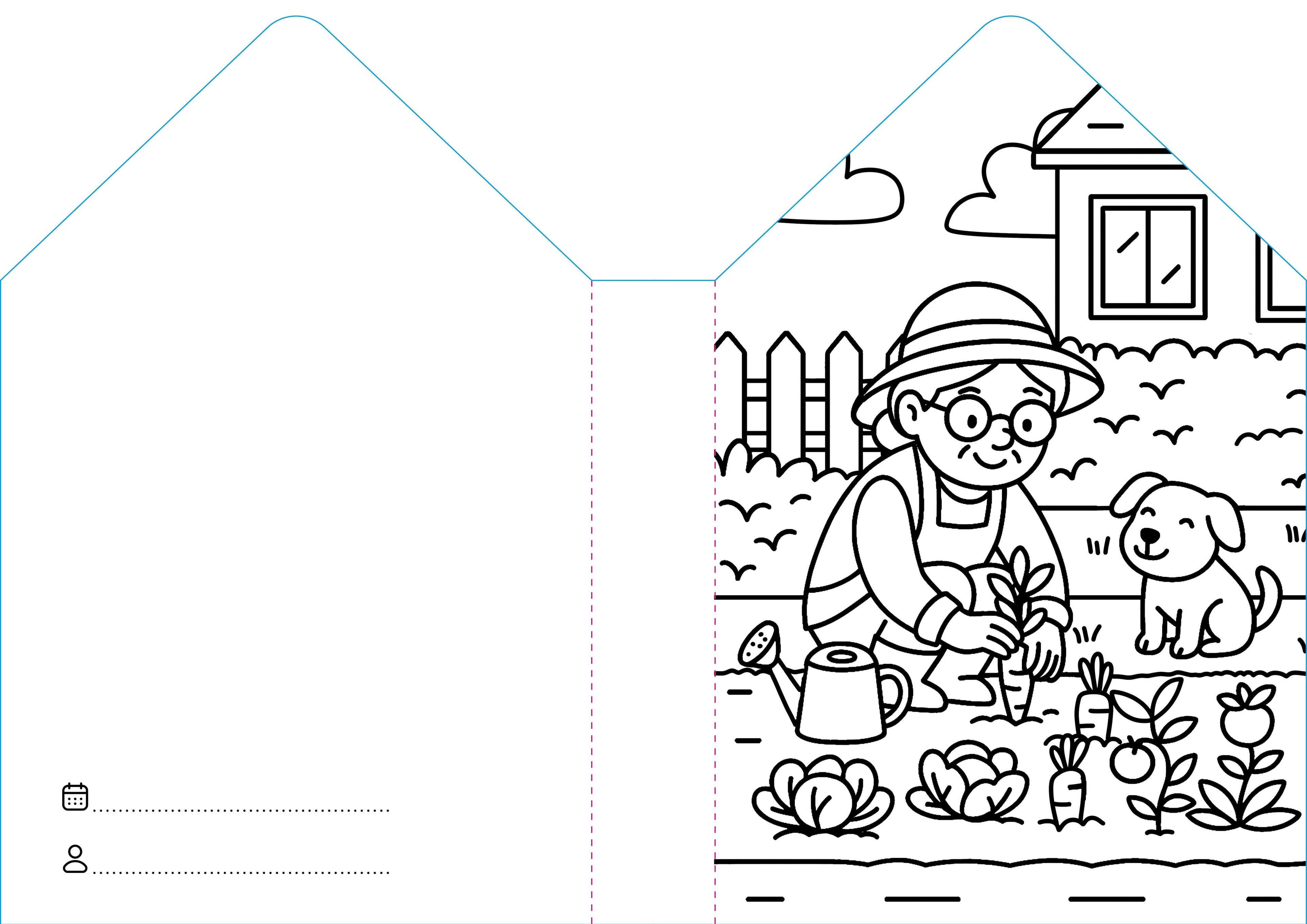 Sassi Colouring Book House - Home image 3