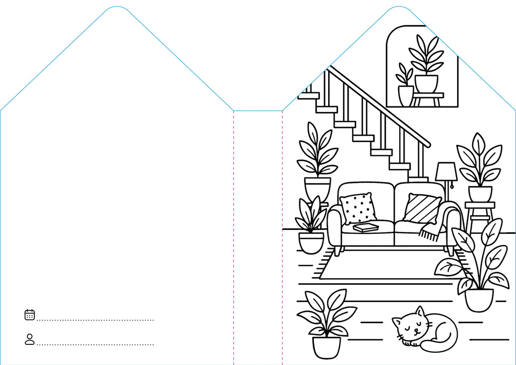 Sassi Colouring Book House - Home image 5