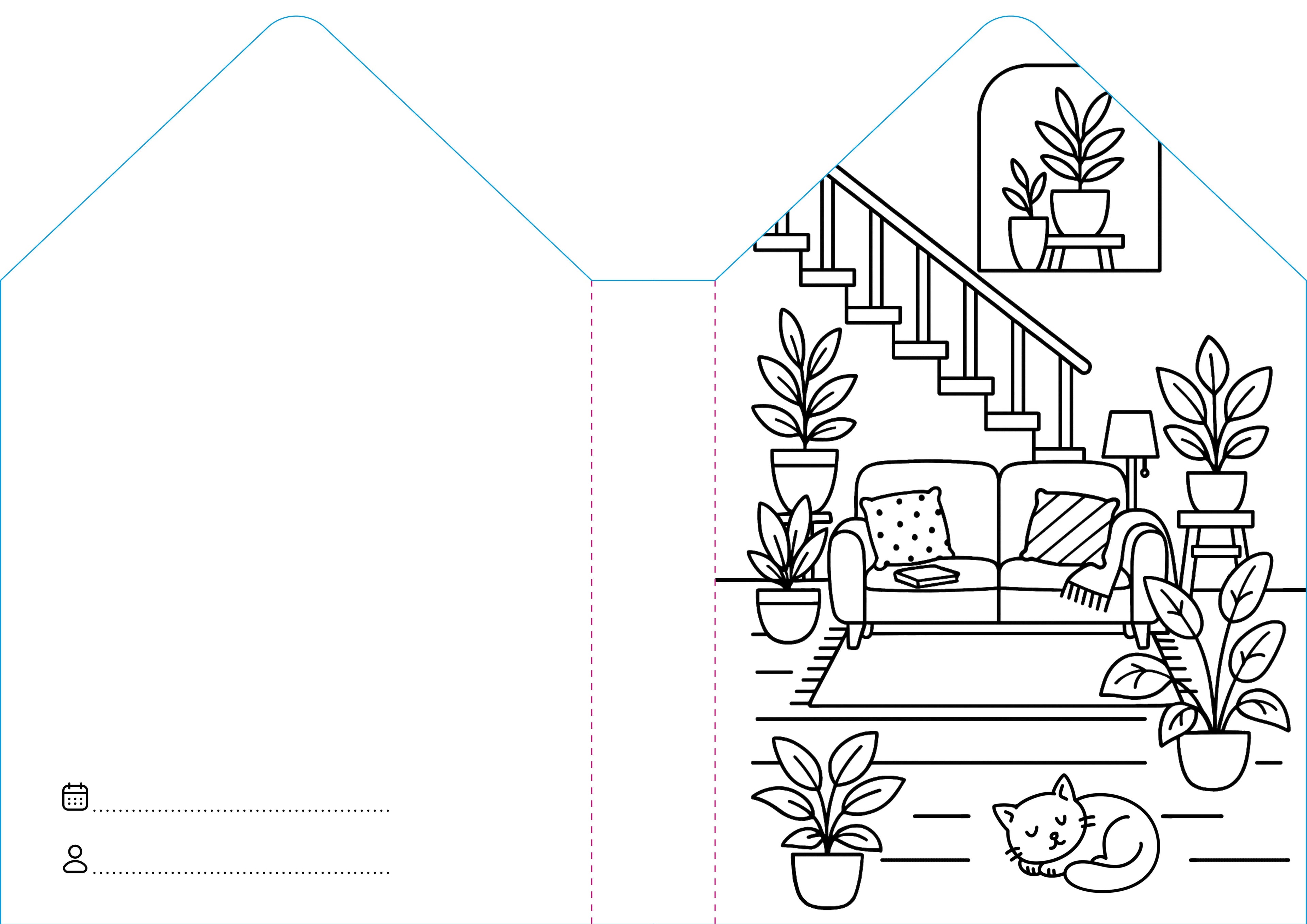 Sassi Colouring Book House - Home image 5
