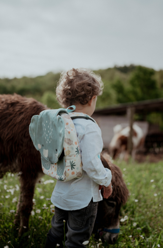 Sassi Eco Mini Backpack - Chewy The Elephant image 2