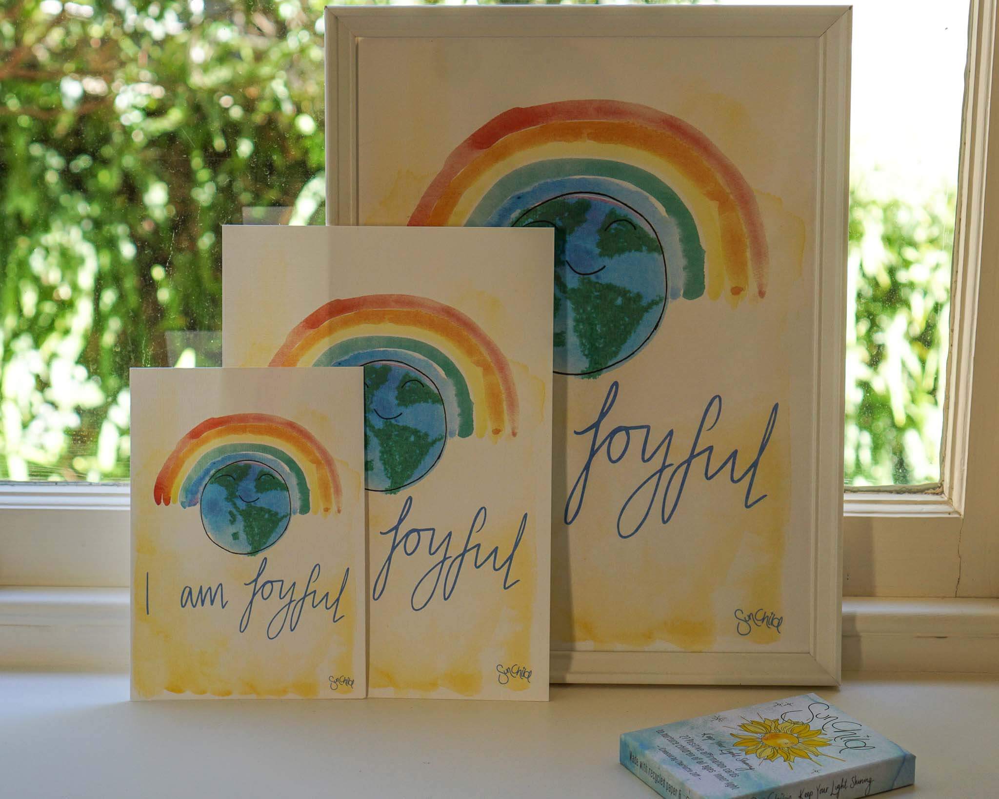 SunChild I am Joyful Art Print image 2