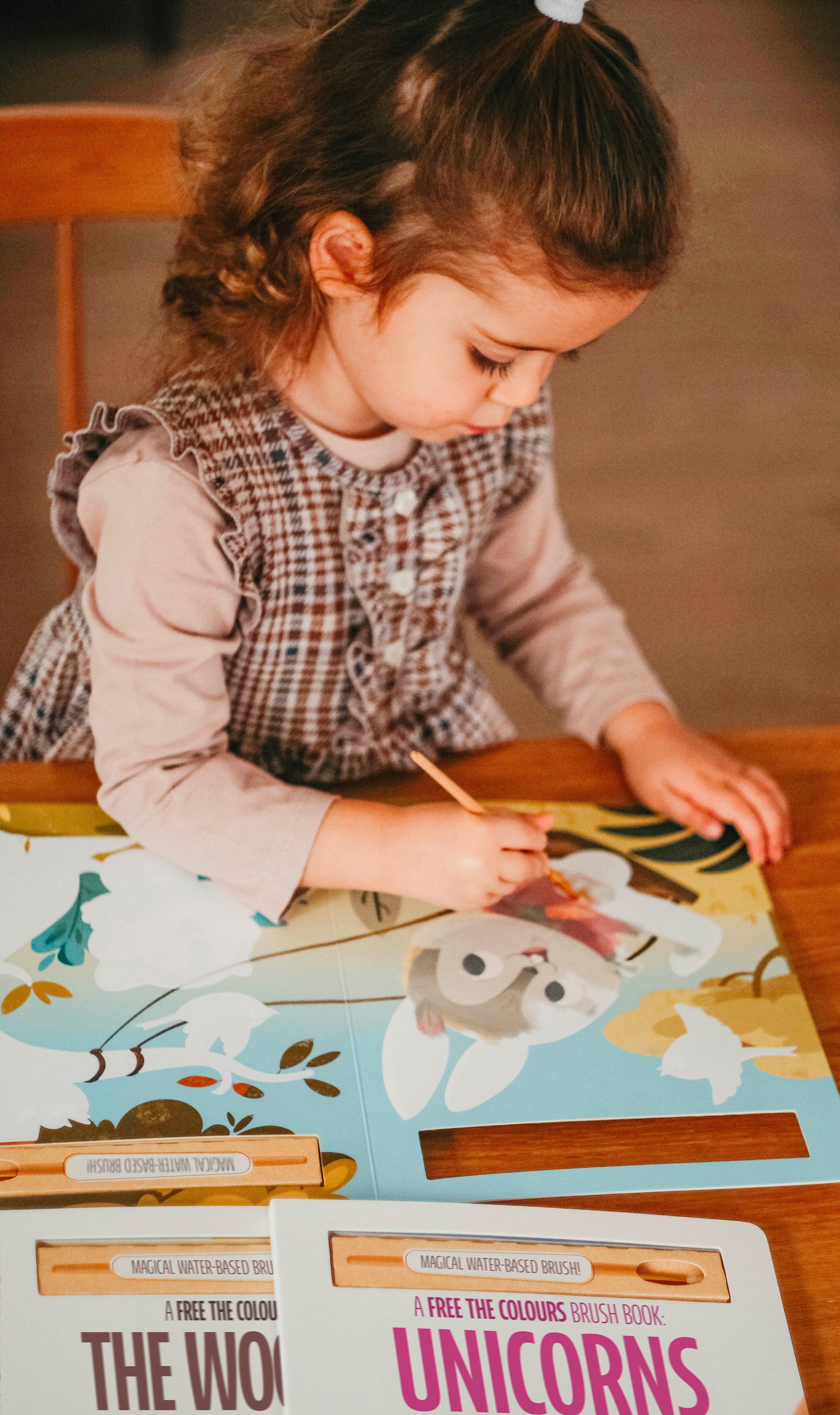 Sassi Free the Colours Reusable Paint Brush Book - The Farm image 2