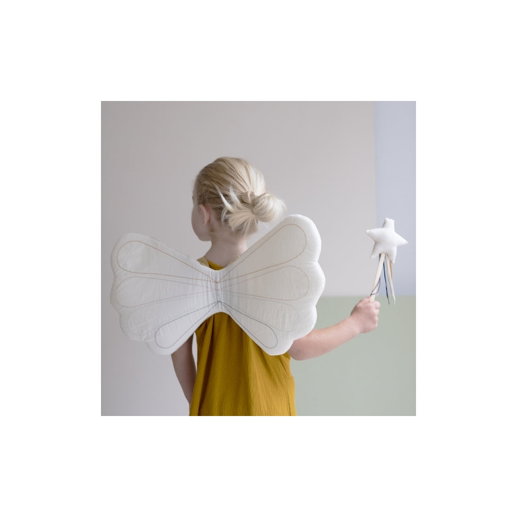 Fabelab - Dress Up - Wings - Rainbow - Natural, 55 cm image 8