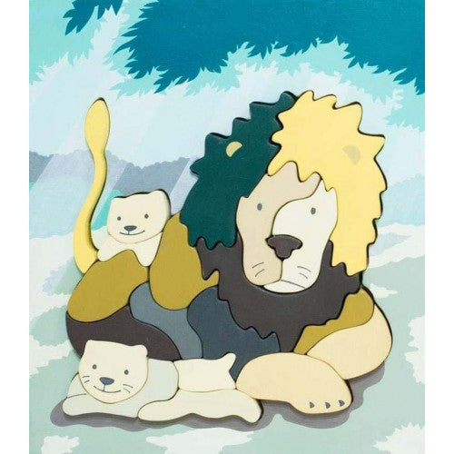 Eguchi Wooden Lion Puzzle
