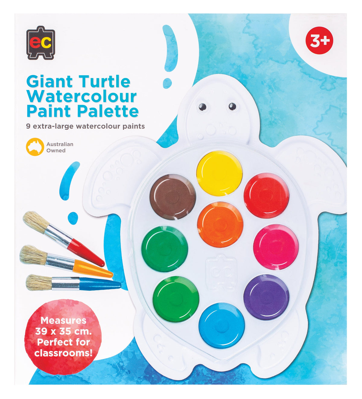 Giant Turtle Paint Palette