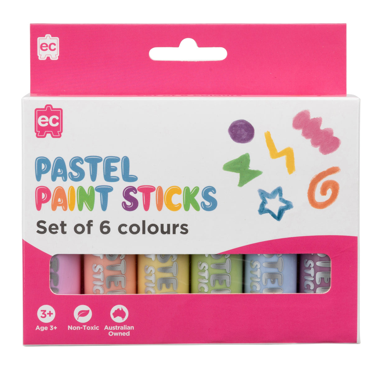 EC Paint Sticks Pastel Set 6