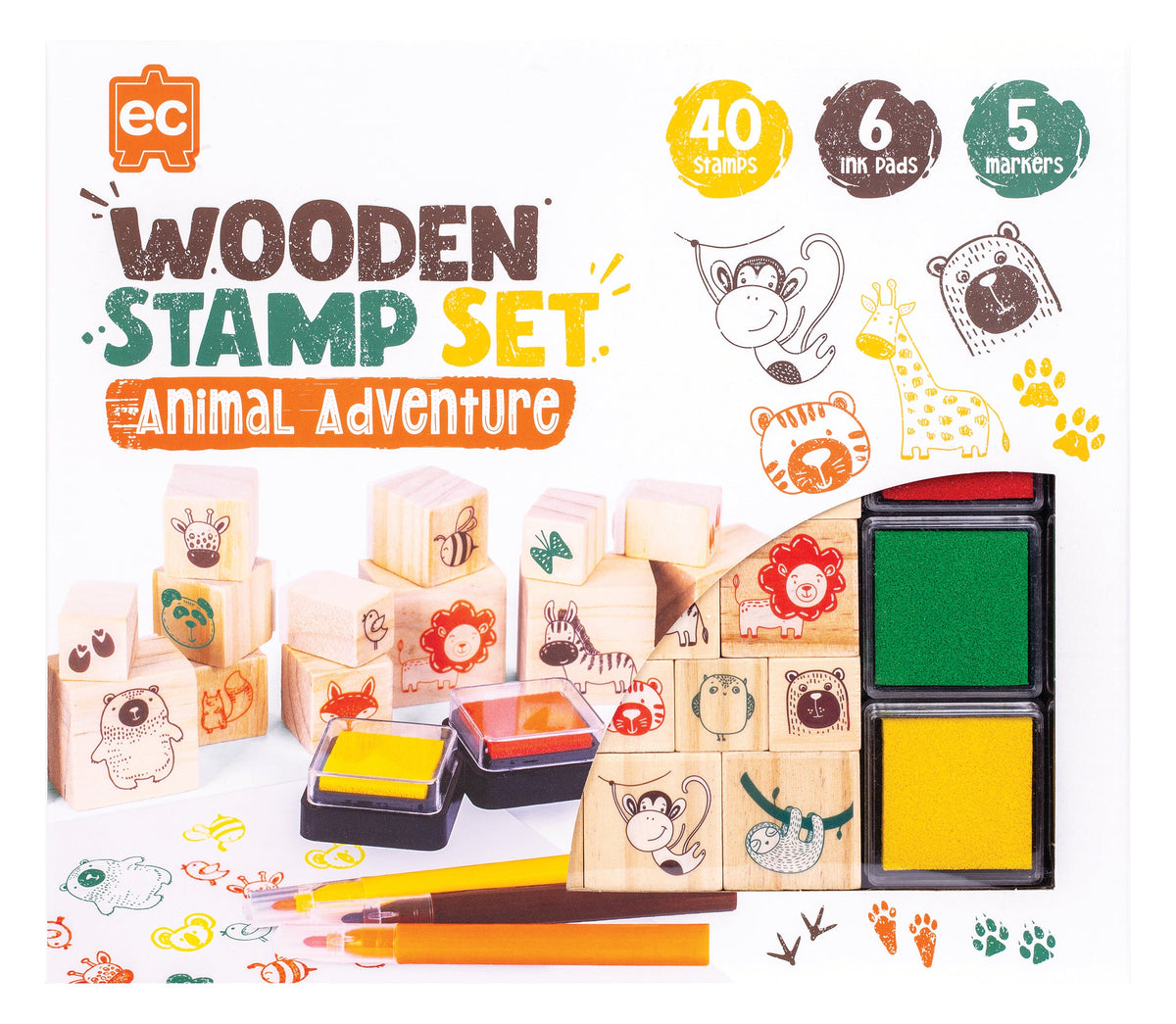 Wooden Stamper Set