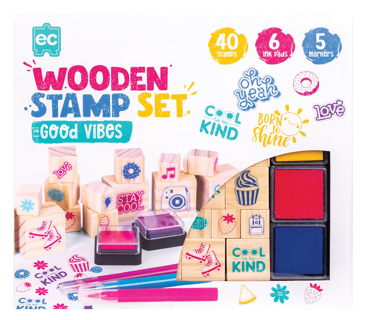 Wooden Stamper Set