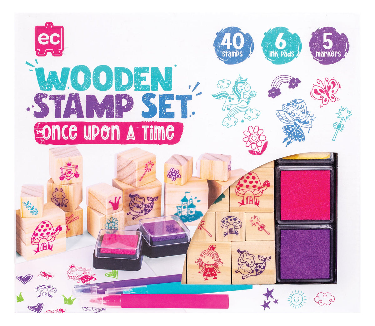 Wooden Stamper Set