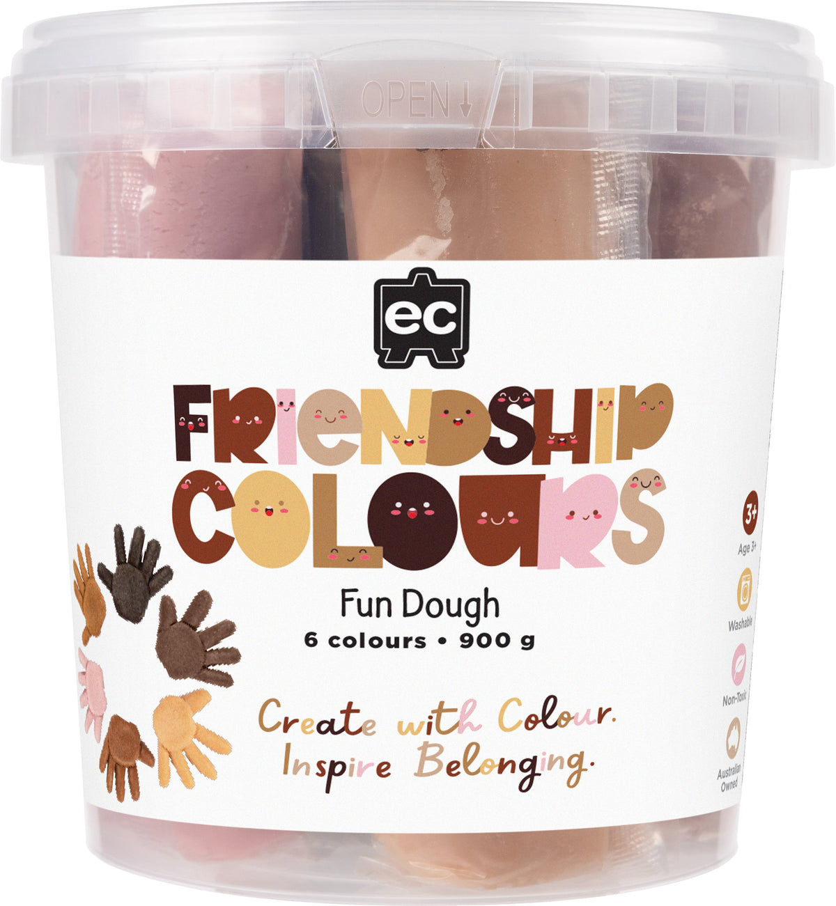 Friendship Colours Dough